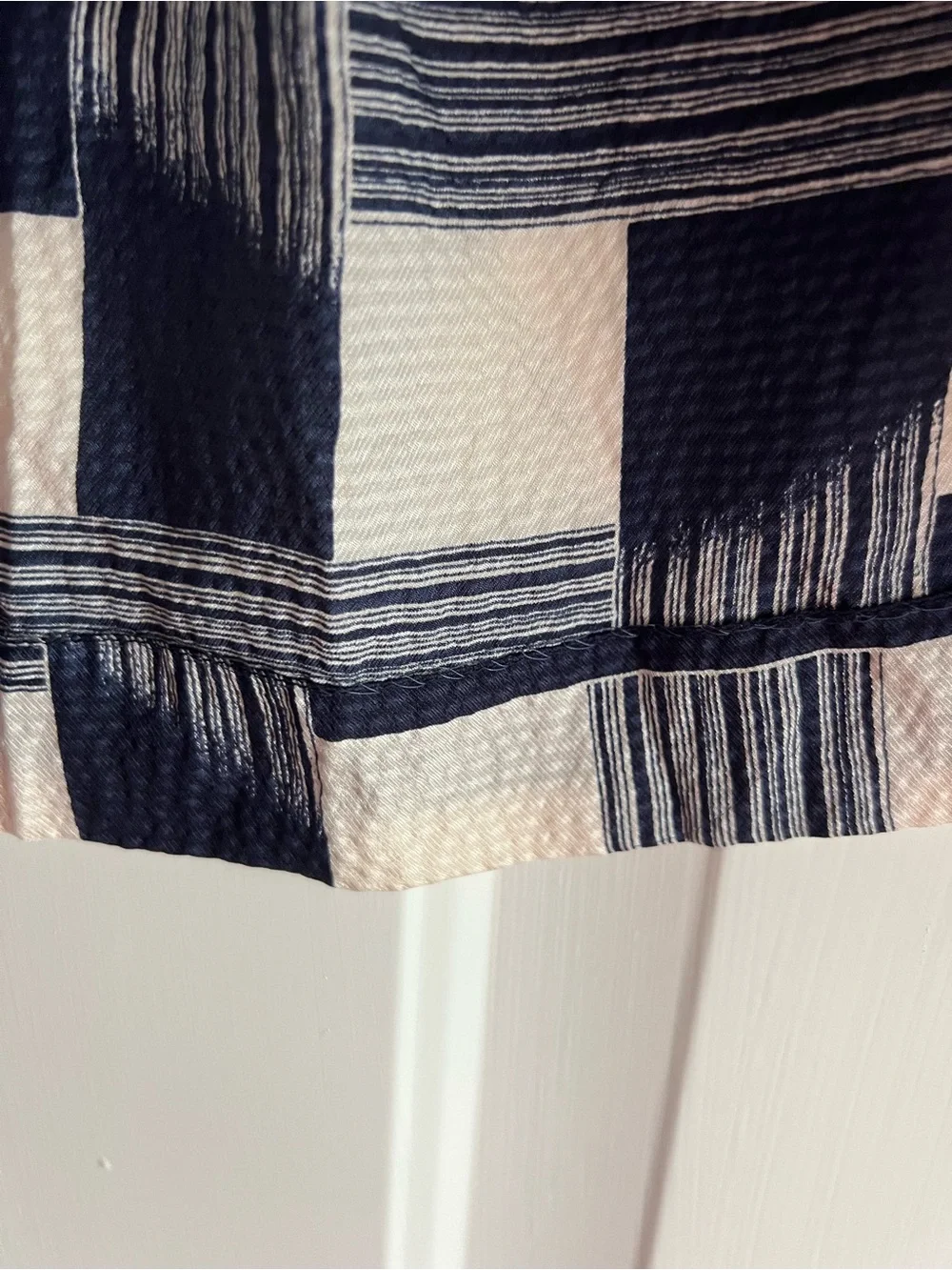Tori Burch | (sz 12) Ruffle Front Silk Sleeveless Blouse